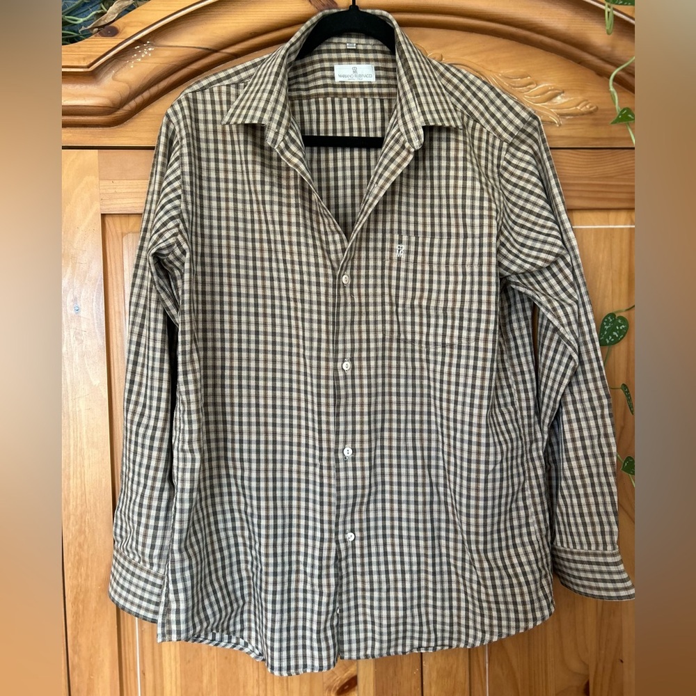 Mariano Rubinacci Plaid Shirt